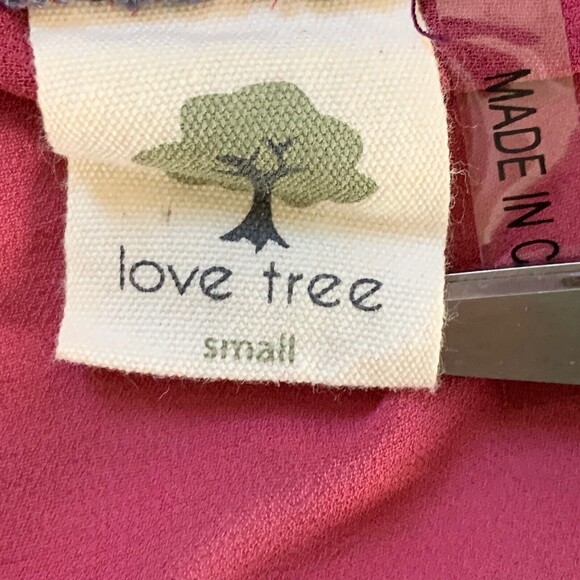 Love Tree Cardigan Sweater Women S Gray W/Semi Sheer Back 4 Button Long Sleeve - Picture 9 of 11